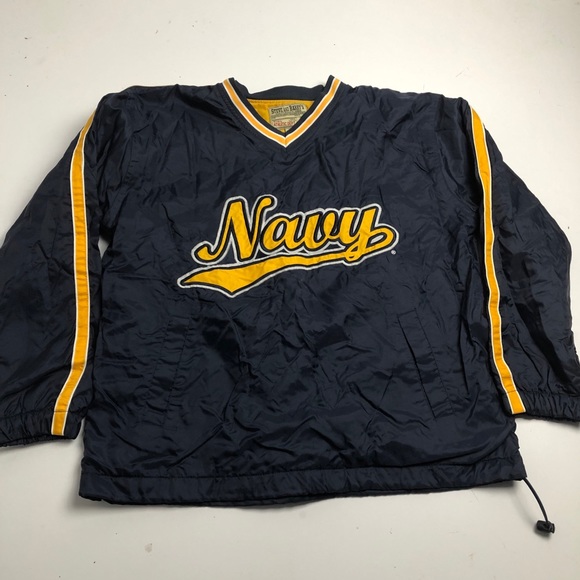 Steve & Barry's Other - Steve & Barry’s Navy Football Fall Jacket Large